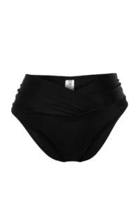 TRENDYOLMİLLA Black V Cut Regular High Waist Bikini Bottom - Image 6