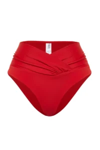 TRENDYOLMİLLA Rejection V Cut Regular High Waist Bikini Bottom - Image 10