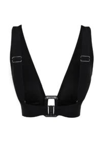 TRENDYOLMİLLA Black with accessories Triangle Covered Bikini Top - Image 7