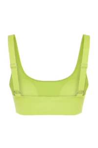 TRENDYOLMİLLA Green Bralette textured Bikini Top - Image 9