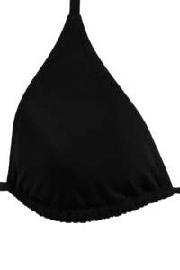 TRENDYOLMİLLA Black Triangle Covered Basic Bikini Top - Image 6