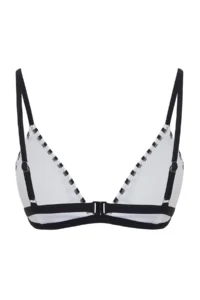 TRENDYOLMİLLA Striped Triangle Covered Bikini Top - Image 7
