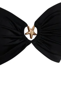 TRENDYOLMİLLA Black with accessories Strapless Covered Bikini Top - Image 7