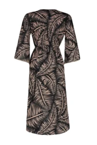 TRENDYOLMİLLA Ethnic Patterned Weaving slit 100% Cotton Beach Midi Dress - Image 8