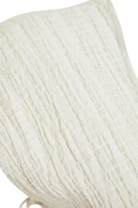 TRENDYOLMİLLA beachwear Ecru Weaving Cut Out Mini Dress - Image 8