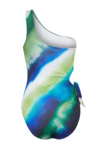 TRENDYOLMİLLA gradient Tunnel One Shoulder Covered Regular Swimsuit - Image 9