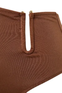 TRENDYOLMİLLA Brown with accessories One Shoulder Covered brazilian Mayokini - Image 8