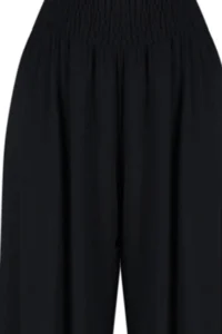 TRENDYOLMİLLA Black Weaving Gipelli Maxi Beach High Waist Pants - Image 8