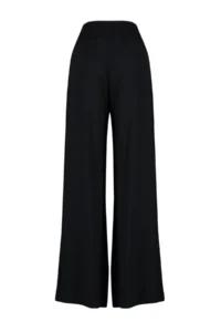 TRENDYOLMİLLA Black Weaving Gipelli Maxi Beach High Waist Pants - Image 9