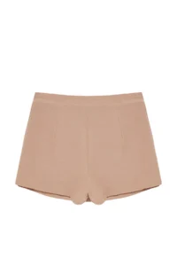 TRENDYOLMiLLA Beige Weaving linen look Beach Shorts Skirt - Image 7