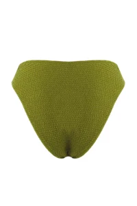 TRENDYOLMİLLA Khaki V Cut Regular Regular Waist Bikini Bottom - Image 5