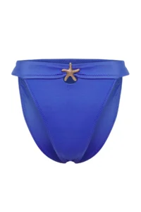TRENDYOLMİLLA Saks Blue with accessories brazilian High Waist Bikini Bottom - Image 5