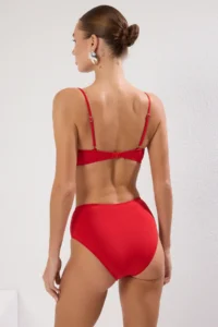 TRENDYOLMİLLA Rejection High Waist hipster Basic Bikini Bottom - Image 6