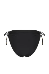 TRENDYOLMİLLA Black Tunnelated brazilian High Waist Bikini Bottom - Image 7