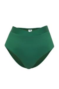 TRENDYOLMİLLA Green V Cut hipster High Waist Bikini Bottom - Image 5