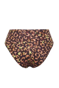 TRENDYOLMİLLA Leopard Patterned with accessories Regular High Waist Bikini Bottom - Image 10