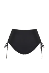 TRENDYOLMİLLA Black Piped hipster High Waist Bikini Bottom - Image 7