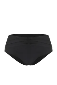 TRENDYOLMİLLA Black Drapeli hipster High Waist Bikini Bottom - Image 5