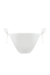 TRENDYOLMİLLA Ecru Regular Low Waist Bikini Bottom - Image 7