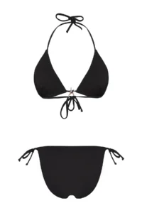 TRENDYOLMİLLA Black Triangle Covered Premium Yıldız with accessories Regular Bikini Set - Image 6
