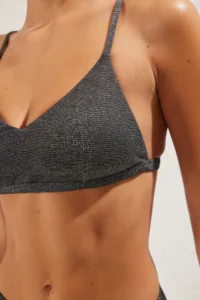 TRENDYOLMİLLA Black bralette Covered Regular High Waist Bikini Set - Image 4
