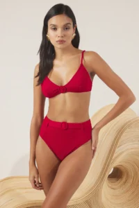 TRENDYOLMİLLA Rejection Arched bralette Regular High Waist Bikini Set - Image 2
