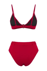 TRENDYOLMİLLA Rejection Arched bralette Regular High Waist Bikini Set - Image 6
