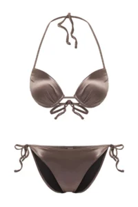 TRENDYOLMİLLA Mink balconette Push Up Regular Low Waist Bikini Set - Image 5