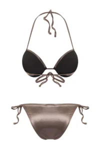 TRENDYOLMİLLA Mink balconette Push Up Regular Low Waist Bikini Set - Image 6