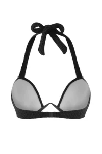 TRENDYOLMİLLA Black V Telli balconette Covered Bikini Top - Image 5