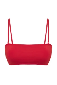 TRENDYOLMİLLA Rejection Strapless Covered Bikini Top - Image 6