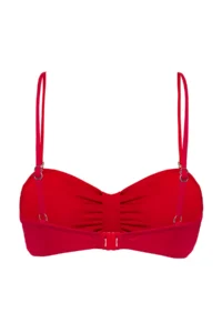 TRENDYOLMİLLA Rejection Shirred Strapless Covered Bikini Top - Image 7