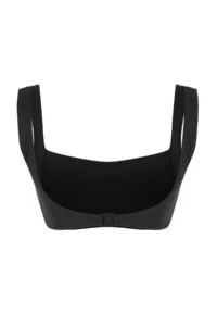 TRENDYOLMİLLA Black Ruffle Detailed Bralette Covered Basic Bikini Top - Image 5