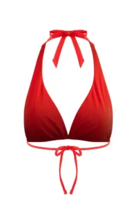TRENDYOLMİLLA Rejection Triangle Binding Detailed Covered Basic Bikini Top - Image 2