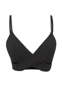 TRENDYOLMİLLA Black Triangle Covered Bikini Top - Image 5