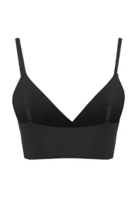 TRENDYOLMİLLA Black Triangle Covered Bikini Top - Image 6