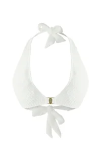 TRENDYOLMİLLA Ecru with accessories Triangle Covered Bikini Top - Image 5