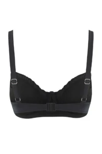 TRENDYOLMİLLA Black Tunnelated balconette Covered Bikini Top - Image 5