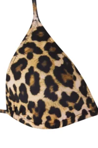 TRENDYOLMİLLA Leopard And Black 2 Sets Triangle Covered Bikini Top - Image 8