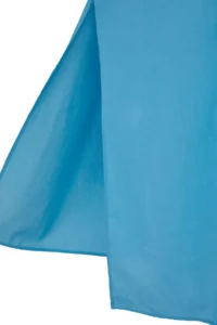 TRENDYOLMİLLA Turquoise Weaving Shirred 100% Cotton Beach Midi Dress - Image 6