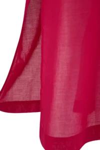 TRENDYOLMİLLA Fuchsia Weaving Embroidered 100% Cotton Beach Midi Dress - Image 9