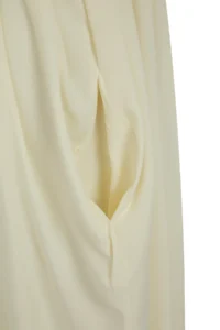 TRENDYOLMİLLA Beige Weaving Shirred Maxi Beach Dress - Image 8