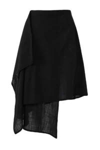 TRENDYOLMiLLA Black Weaving Beach Midi Skirt - Image 6