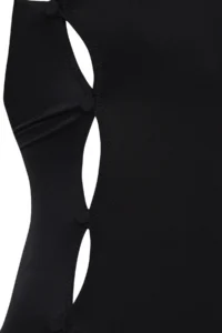 TRENDYOLMİLLA Black Cut Out/Window Detailed Square Neck Covered Regular Swimsuit - Image 6