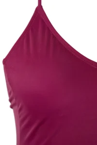 TRENDYOLMİLLA Plum V-neck Covered Regular Swimsuit - Image 7