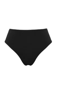 TRENDYOLMİLLA Black with flywheel U-Neck Covered Regular Swimsuit - Image 7