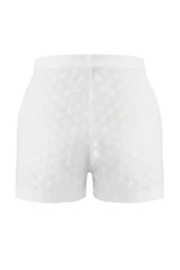 TRENDYOLMiLLA White Weaving Pocket Detail Beach Mini High Waist Shorts & Bermuda - Image 6