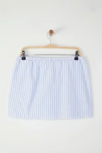 TRENDYOLMiLLA Striped Weaving buttoned Beach Mini Regular Waist Shorts & Bermuda - Image 7