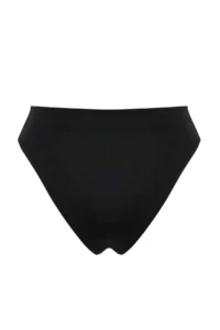 TRENDYOLMİLLA Black High Waist Regular High Leg Basic Bikini Bottom - Image 6