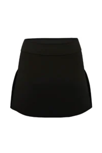 TRENDYOLMİLLA Black Regular Waist Skirt Bikini Bottom - Image 5